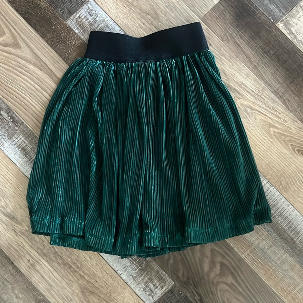 Bailey Blossom - Emerald green skirt